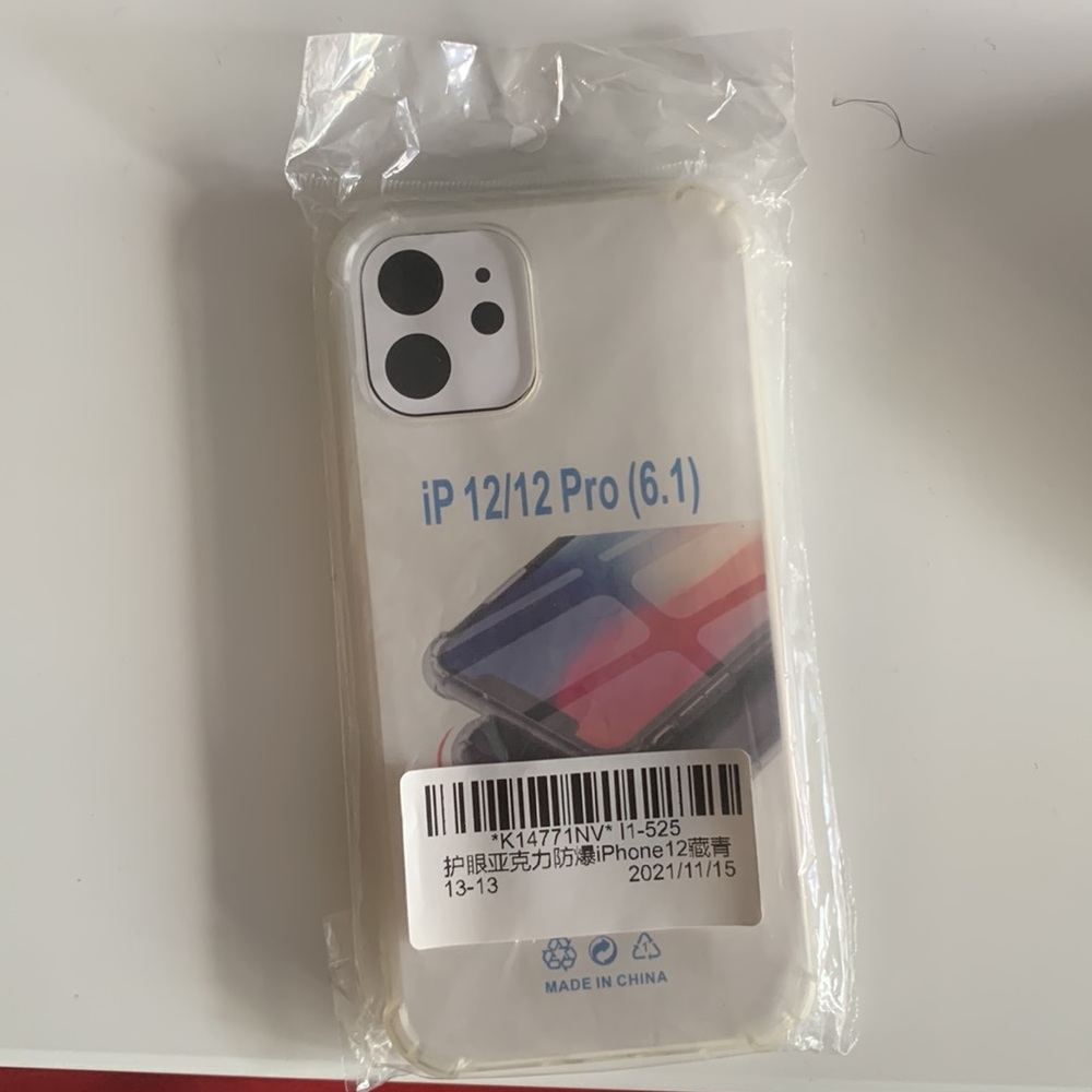 iPhone 12/12 Pro (6.1) Flex Cover Drop observed Case See Through